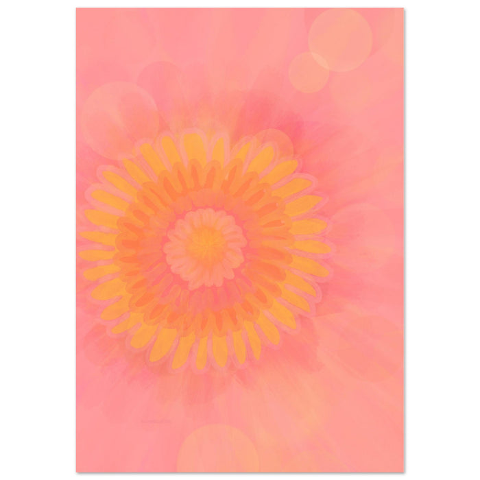 Abstrakt blomst